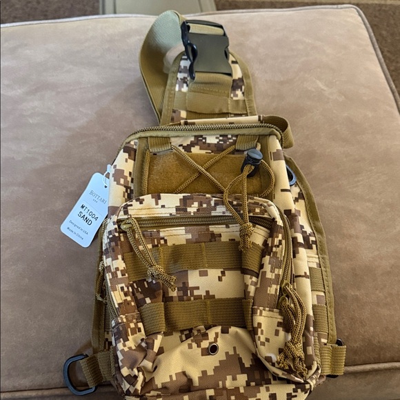 Bottari Handbags - Sand Camo Belt Bag for Men